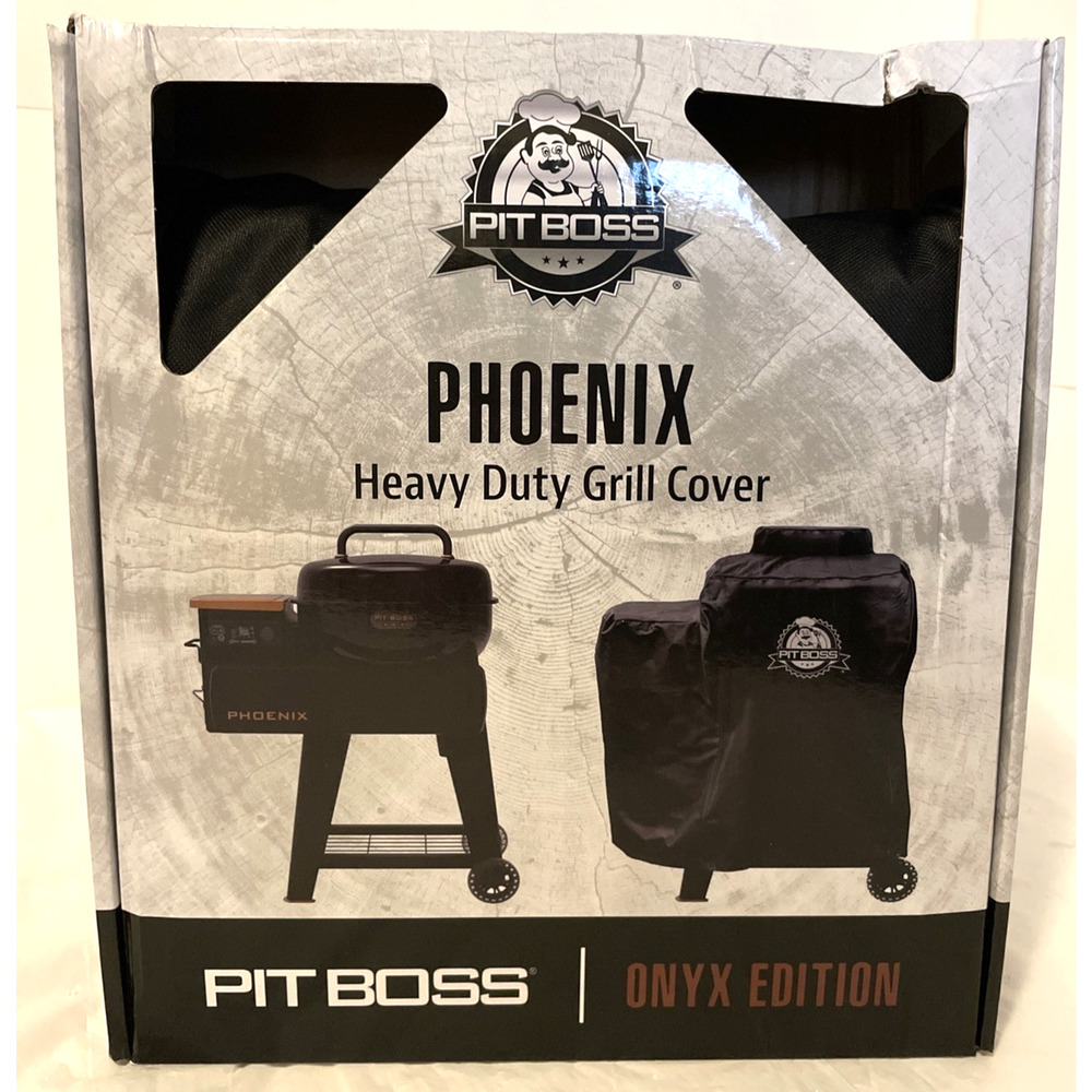 Pit Boss Phoenix Grill Cover Pellet Charcoal Combo Onyx Edition Wm Pb22knx NEW
